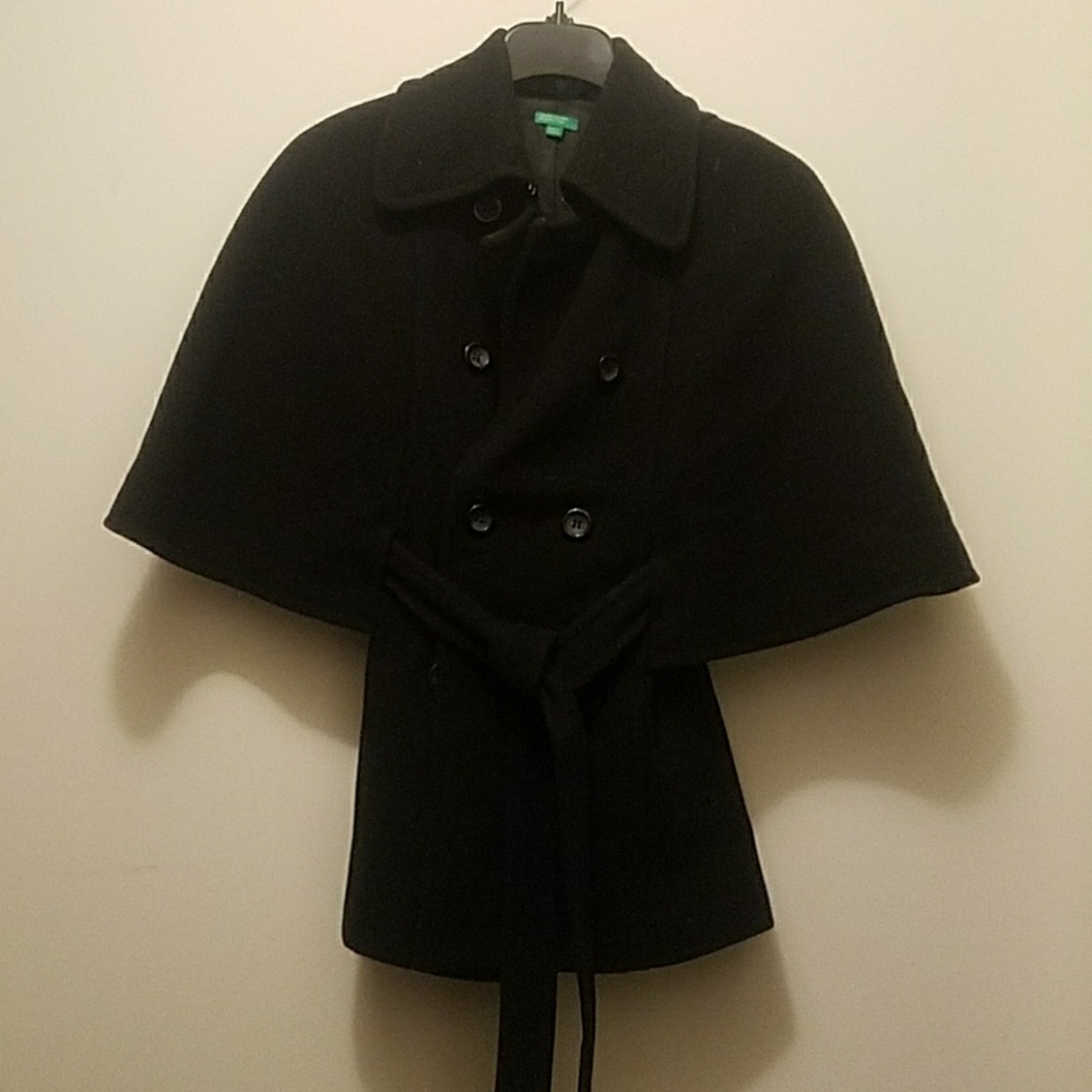 United Colors of Bennetton cape coat